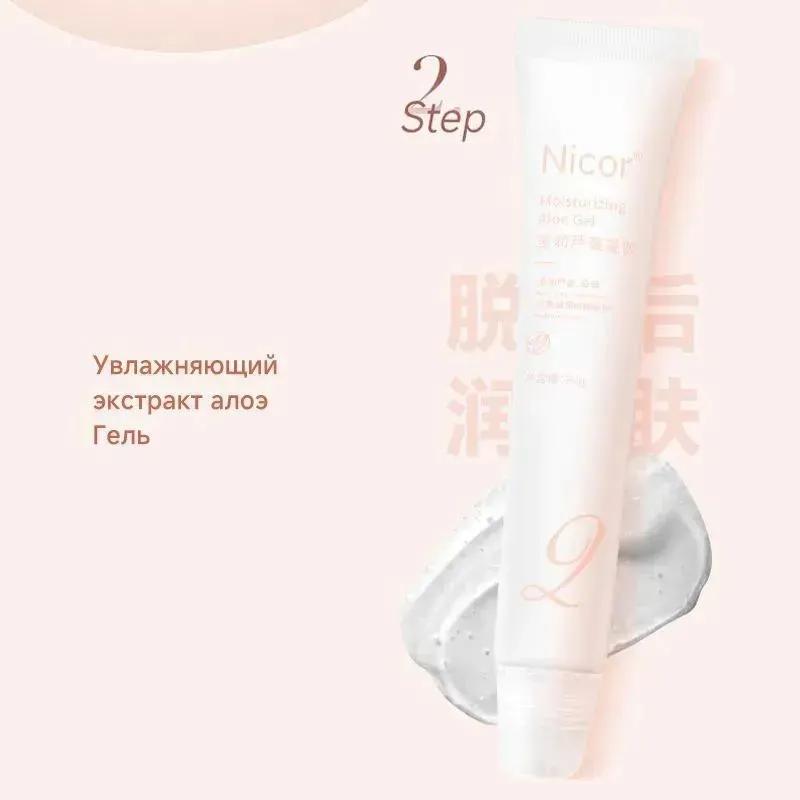Hair removal cream is suitable for the most delicate areas of the face and skin,quick hair removal(20g depilatory cream + 20g aloe vera moisturizing