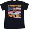 T-shirt Talladega Nights Si tu n'es pas premier, tu es dernier
