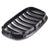 Pulleco A Pair Car Front Kidney Grille Grills Glossy Black For BMW F01 F02 F03 F04 740i 750i 7 Series 2009-2016 Auto Accessories