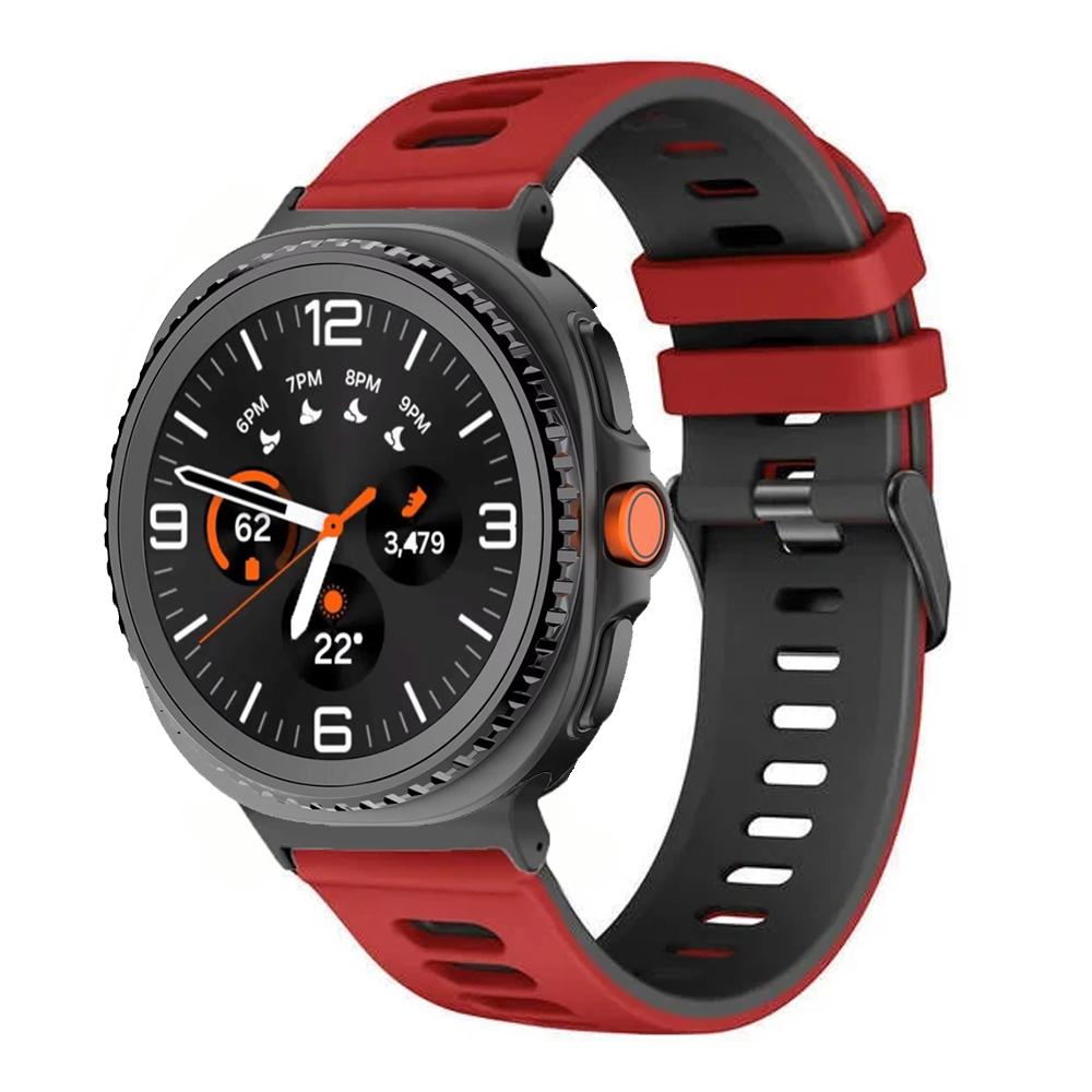 Silicone Band for Samsung Galaxy Watch 8 44mm 40mm Classic 46mm Sport Breathable Bracelet for Galaxy Watch Ultra 2026 47mm Strap