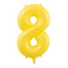 40inch Number Balloon 1 2 3 4 5 6 7 8 9 0 Baby Happy Birthday Party Balloons Duck Yellow Ballon Age 100 Days Helium Supported