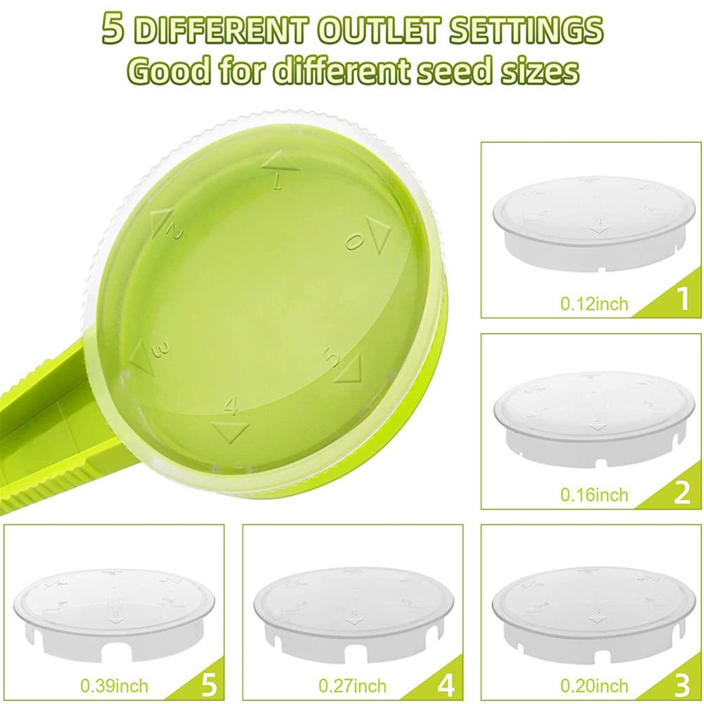 Plastic Hole Punch Hand Planter Seeder New Gardening Tools