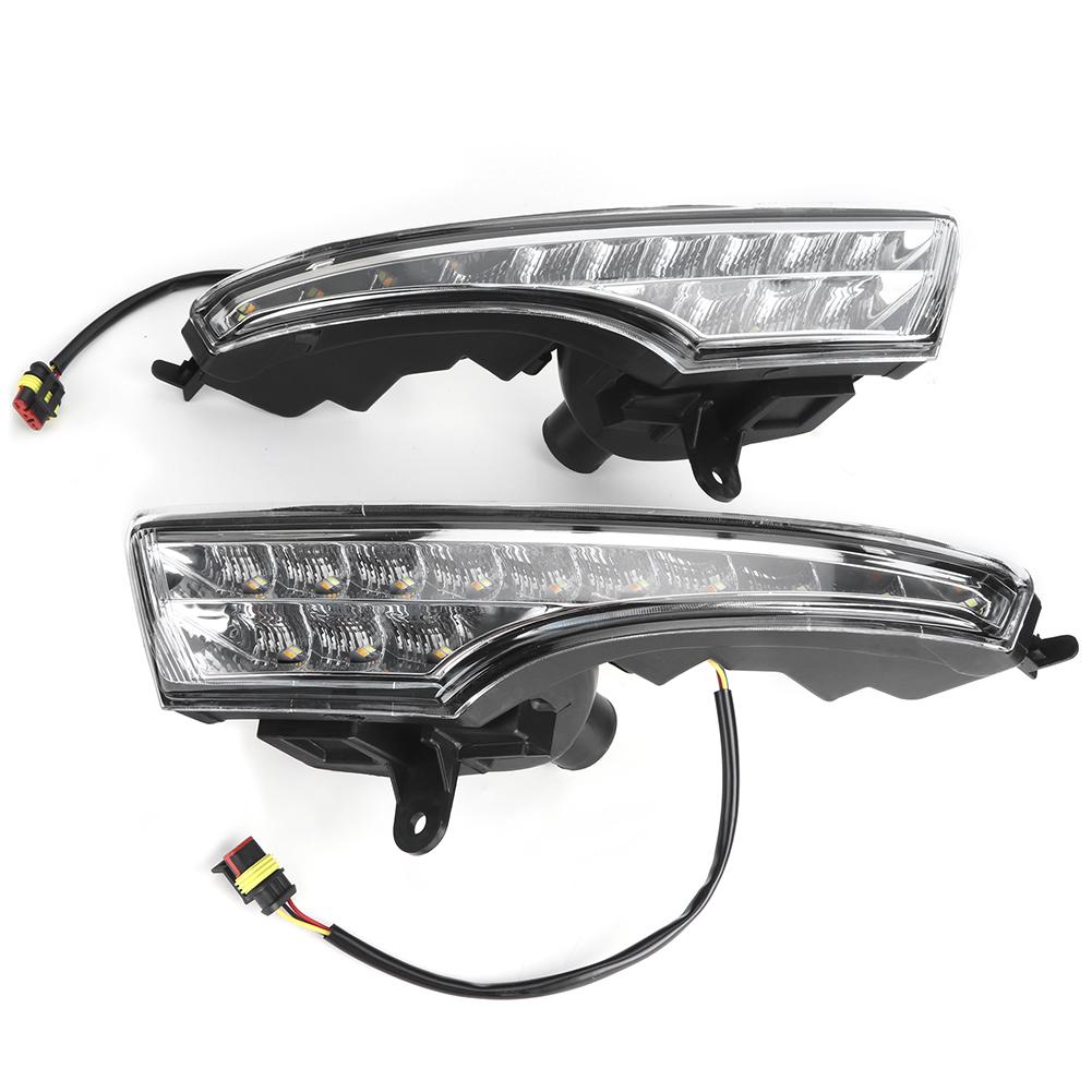 

2 шт. светодиодные дневные ходовые огни, указатель поворота, двухцветные, подходят для Nissan Altima 1315