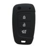 Key Case For Hyundai Solaris 2018 Accent I30 Tucson 2021 Crete 2 I35 Genesis Azera KONA Soft Silicone Key Cover Cap Accessories
