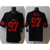 Mens Retro American Football Jersey 49ers 85 97 Bosa 23 13 Purdy Sports Shirt