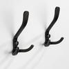 Aluminum Alloy Hook Black Gold Hook Silver Wall Hanging