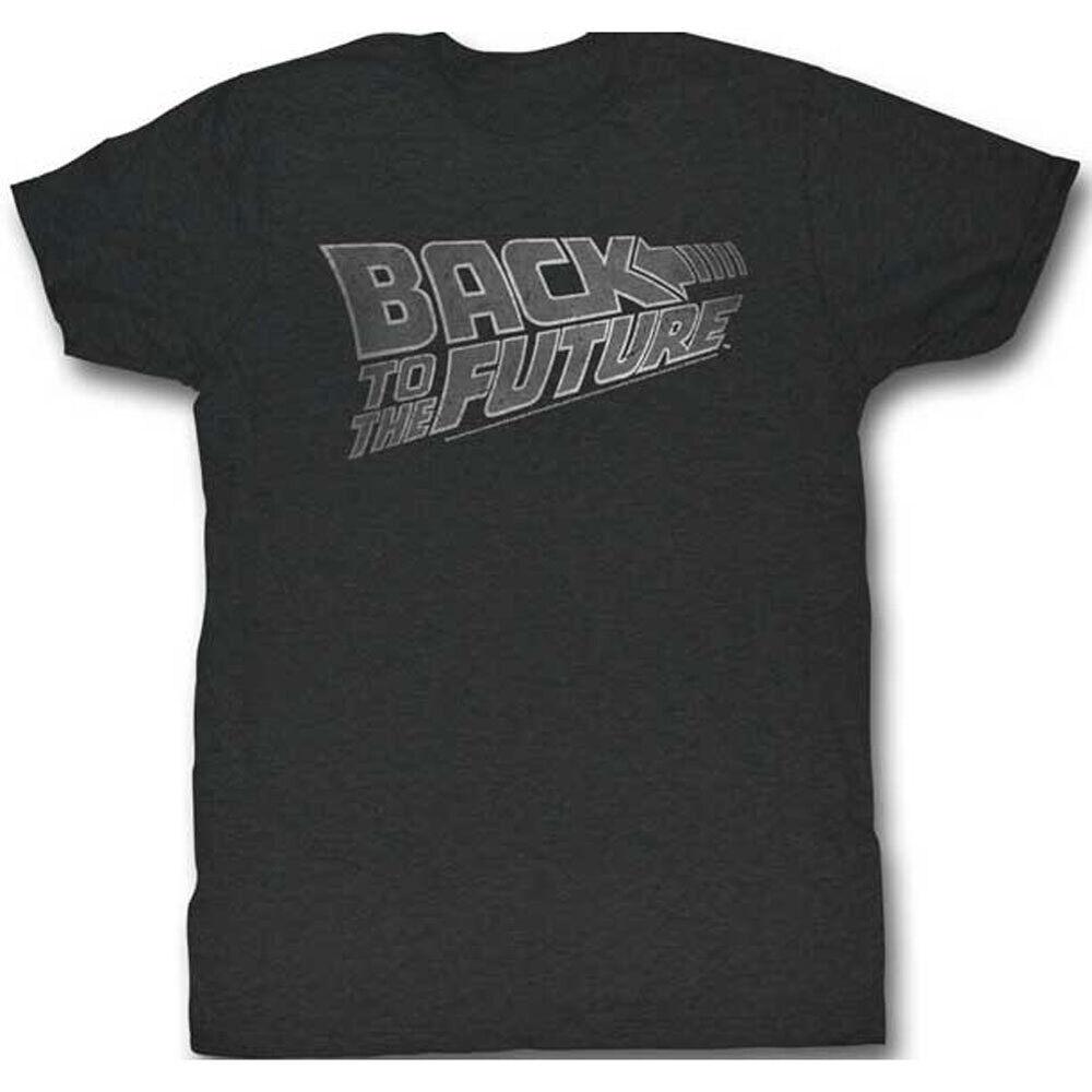 

Back To The Future Logo Charcoal Unisex T-shirt