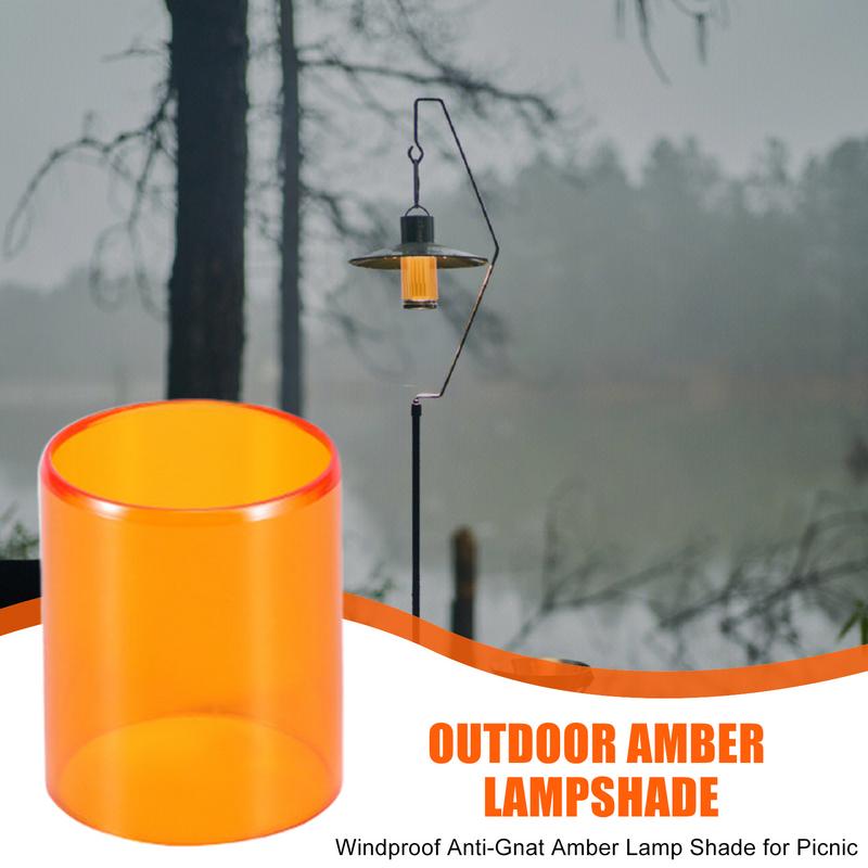 Light Shades For Lamps Portable Amber Lampshade Multifunctional Portable Amber Lamp Shade For Camping Hiking Porch Picnic