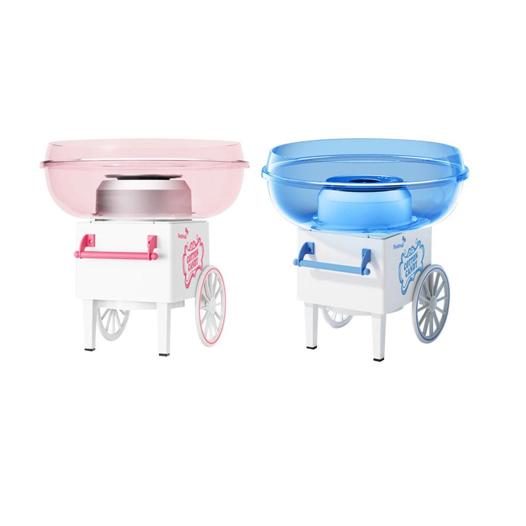 Süßigkeitenautomat Tragbar Cartoon Haushalt Süßigkeitenautomat Zuckerwatte-Maschine für Geburtstagsgeschenk Zuhause DIY Werkzeuge Kinder