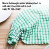 8Pcs/Set Cotton Kitchen Dish Cloth Set Quick Drying Superior Absorbency Dish