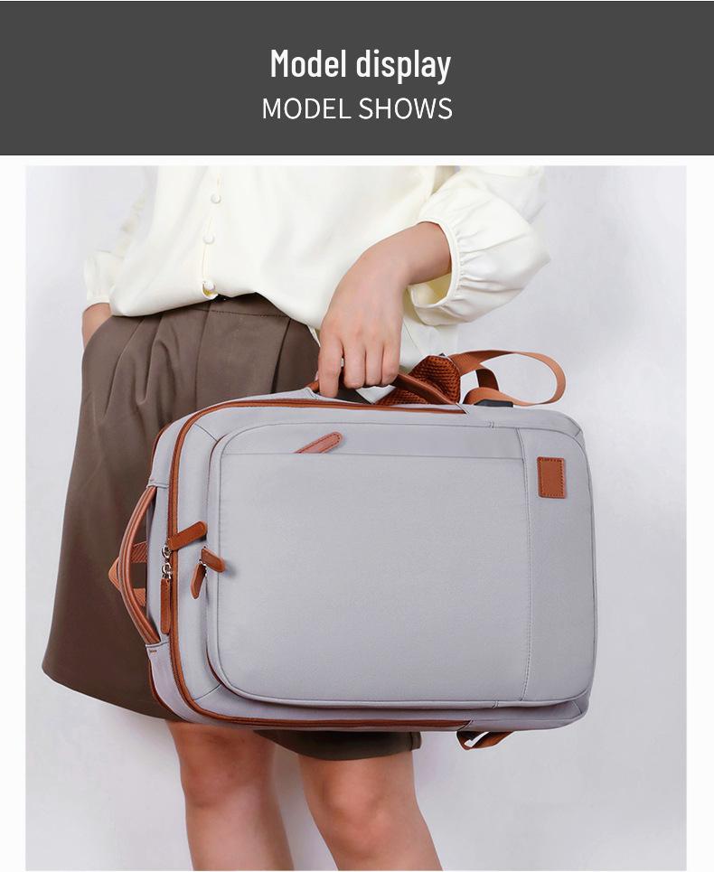 Unisex Waterproof Travel Backpack: High-End, Expandable with Large Capacity for Laptops