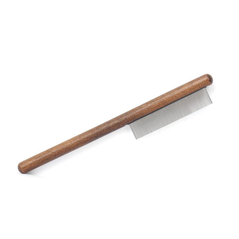 Pet Comb Manufacturer Comb Row Comb Cat Dog Hair Removal Solid Wood Comb Cleaning Beauty Flea Hair Removal