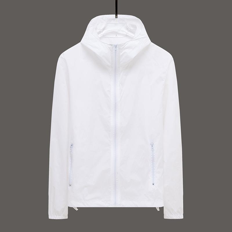 Men's Summer Breathable Ice-Silk Lightweight Sun Protection Shirt Fishing Sun Protection Cardigan Jacket