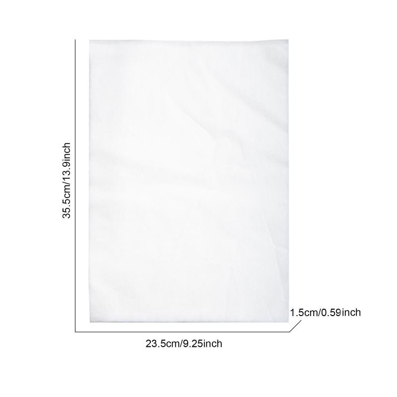 100Pcs Disposable Nail Art Vacuum Dust Collector Non-Woven Filter Paper Manicure Machine Dust Filter Paper