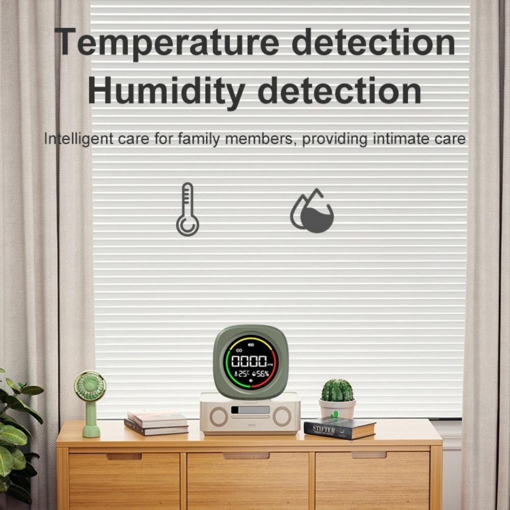 Mini 3-in-1 Portable Carbon Monoxide Detector For Travel RV CO Detector Alarm