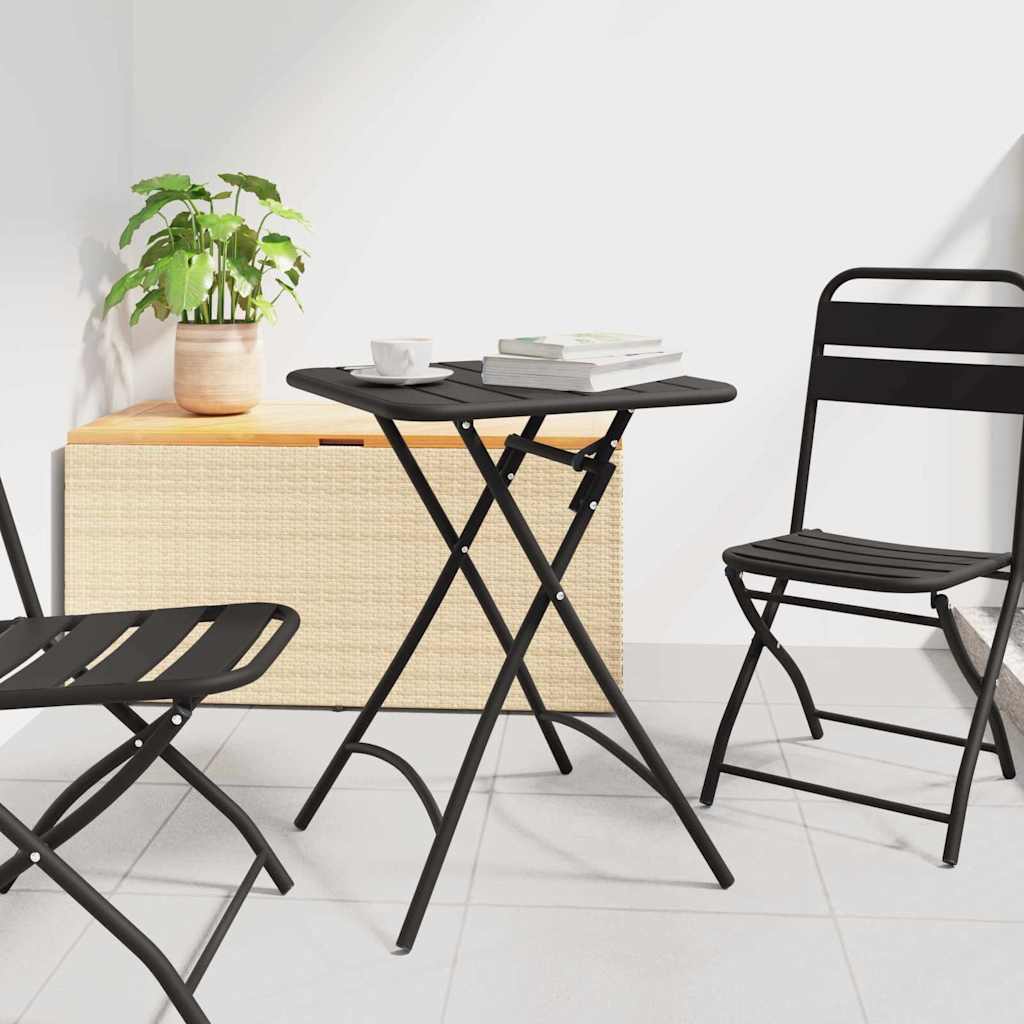 Bistro Table Anthracite 55 X 55 X 72.5 Cm