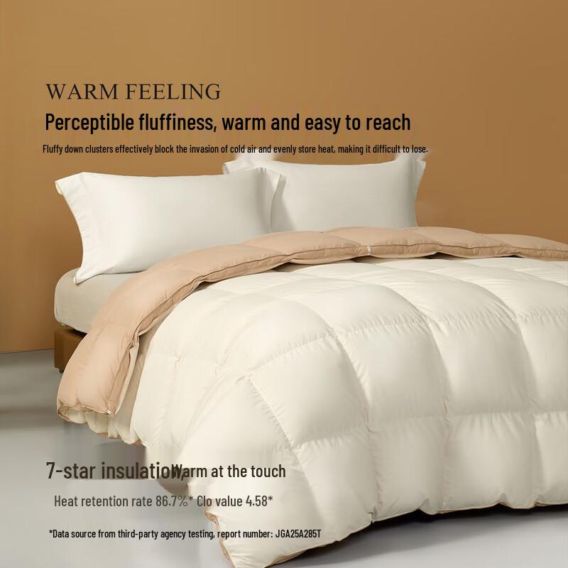 Mercury Home Textiles 90% White Duck Down Autumn/Winter Quilt