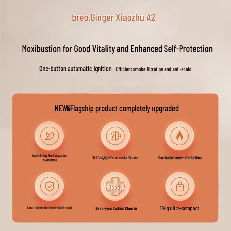 

Be Relaxed Ginger Xiaozhu A2 Moxibustion Box