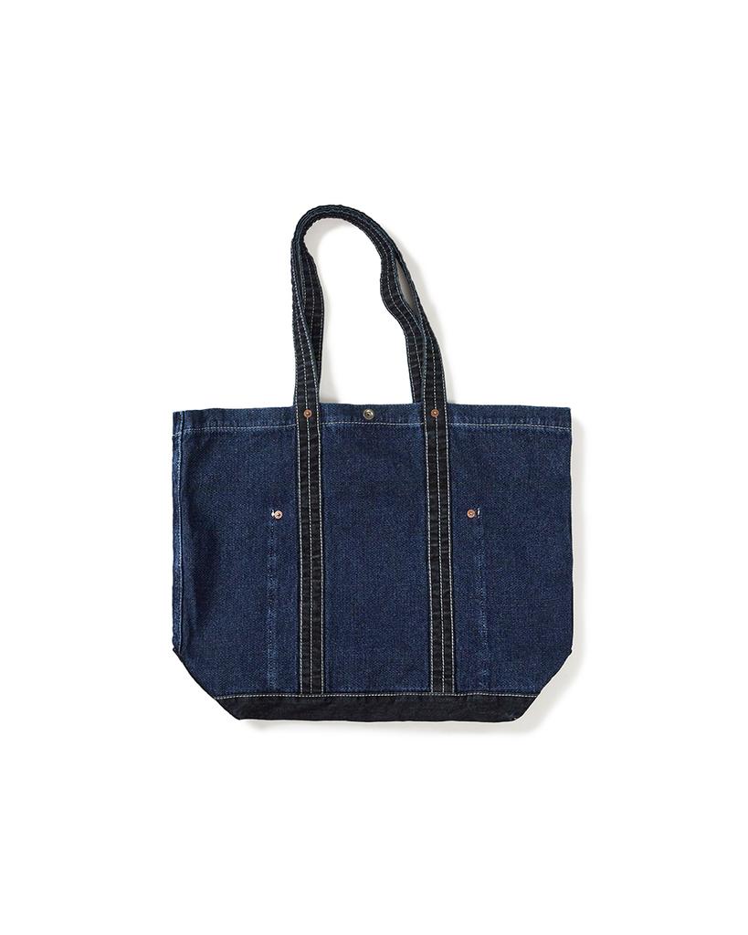 Karactor Vintage Denim Tote Bag / Canvas Indigo