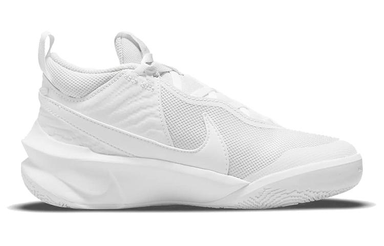 Nike Team Hustle D 10 Slip Resistant Cushioning Abrasion Resistant Slip Resistant Cushioning Abrasion Resistant Low Top CW6735-101