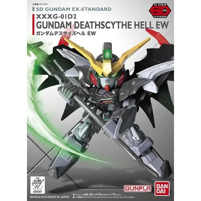 SD Gundam EX Standard New Mobile Report Gundam W Endless Waltz Gundam Deathscythe Hell EW Color-Coded Plastic Model Multicolor 8