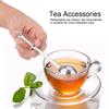 Infuseur à thé rétractable rond en acier inoxydable Filtre Passoire Accessoires à thé