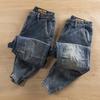 Jeans Men's New Retro Trend Ins Loose Straight Leggings Youth Work Pants a Piece