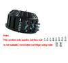 1000PCS Winter Wheel Car Tires Studs Screw Snow Spikes Wheel Tyre Snow Chains Studs For Shoes ATV Car Motorcycle Tire Nail + Air Gun Tool Set