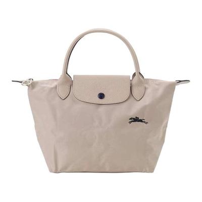 Le Pliage 23 Short Handle Foldable Polyurethane Cowhide Canvas Canvas Bag Dumpling Bag Handbag Small Size Women's Pink 1621619566