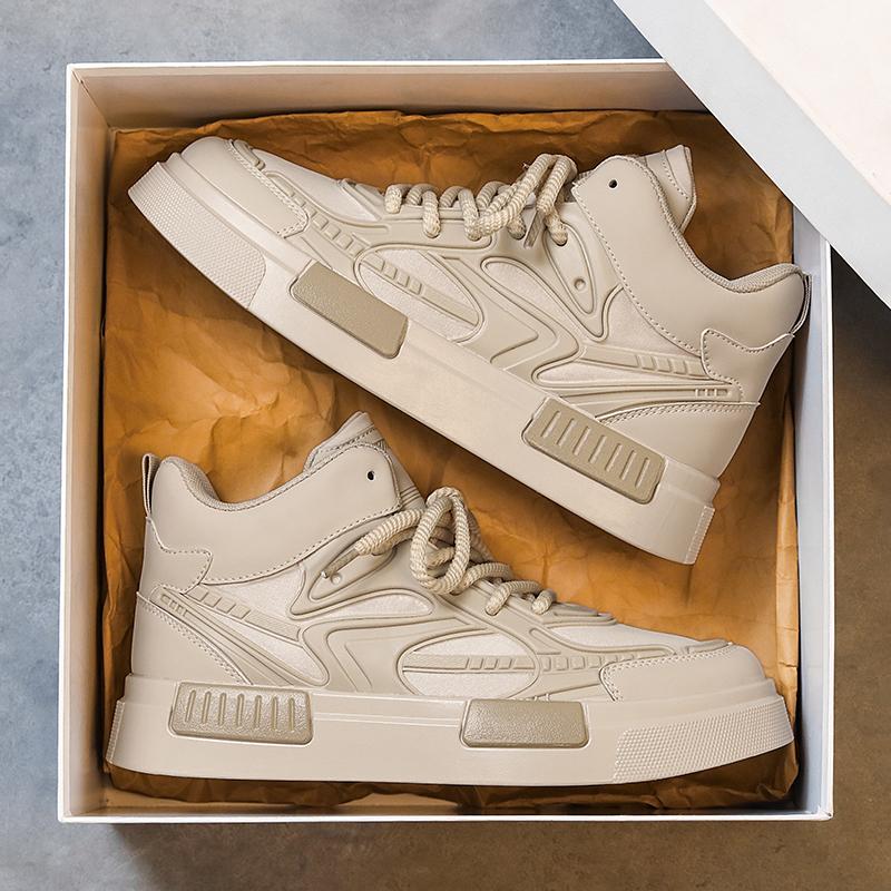 Hot Selling Autumn Shock-Absorbing Versatile Mens Casual Shoes Lace Up Rebound Sports Shoes Supportive Breathable Walking Shoes