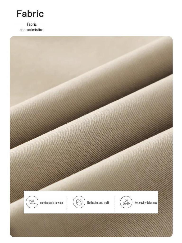 Yellow Wide-Leg High-Waisted Pants for Women - Spring/Autumn 2025 Trendy Loose Straight-Leg Style