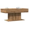 Artisan Oak Coffee Table 96 x 50 x 45 cm Engineered Wood