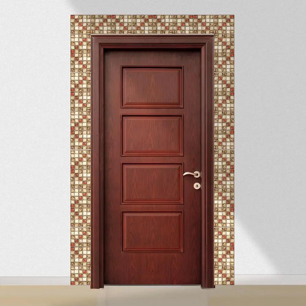 20-60pcs Self Adhesive Wallpaper Kitchen Tile Oil-proof Waterproof Wall Stickers Buiding Blocks Peel & Stick Oil Proof Kitchen