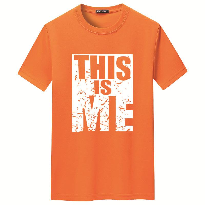 QICED Letní triko s krátkým rukávem Pánské triko Trend s výstřihem do O