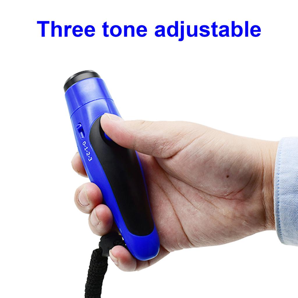 Electronic Whistle with USB Charging 3 Tone High Volumes Emergency Whistle for Referee Coaches Teacher Enduring