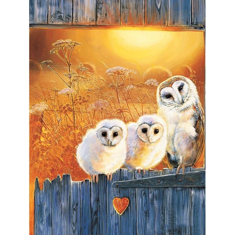 

5D Diy Алмазная картина Три милые птицы Алмазная вышивка Крестом Домашний декор Подарки ручной работы