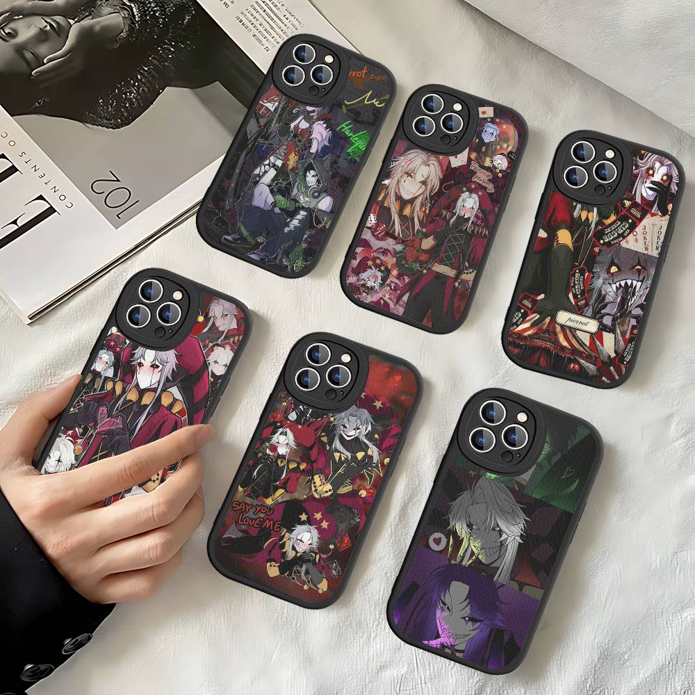 The Freak Circus Pierrot Game Silicone Phone Case For IPhone 16 15 14 13 12 11 Pro Max Mini Leather Soft Cover