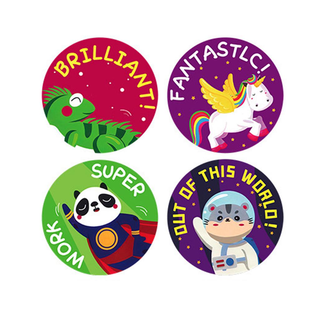 100-500Pcs High-Standard Cute Premium-Quality Cartoon First-Class Animals Top-Grade Reward Superior-Grade Stickers Top-Grade For Youngsters