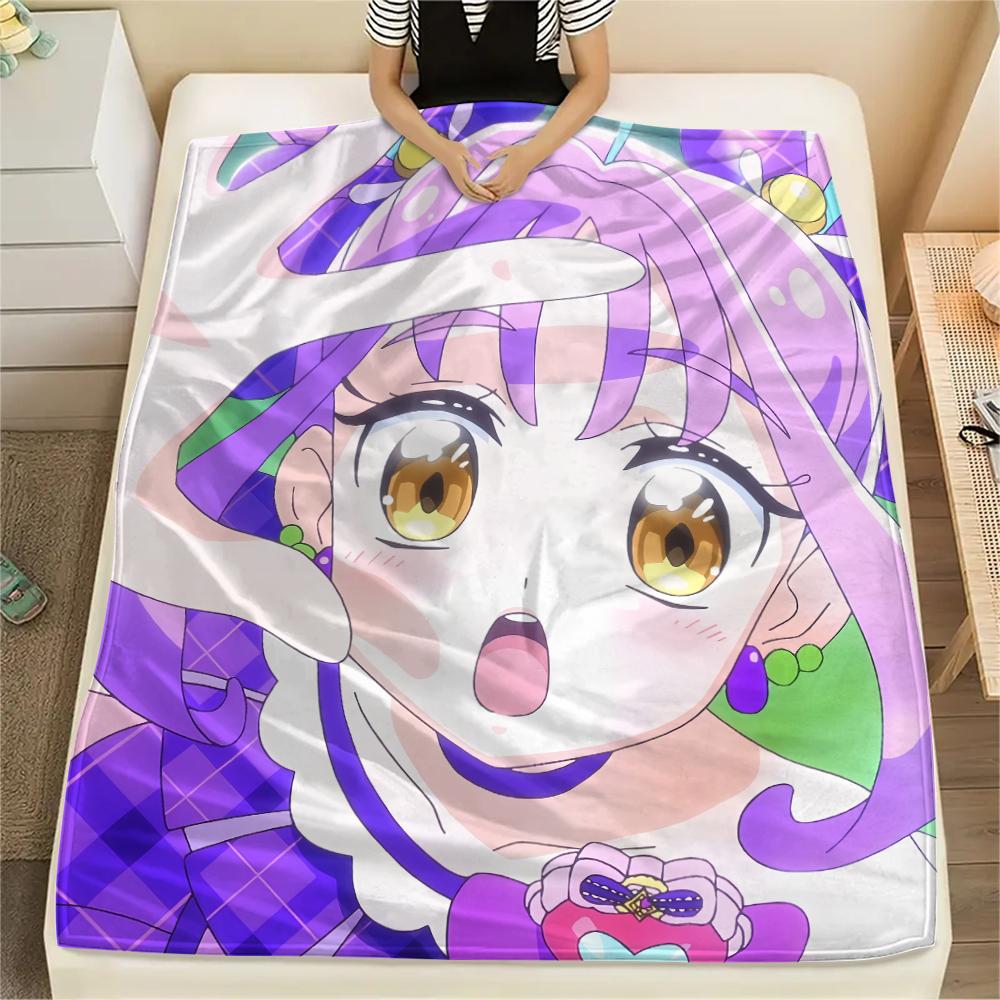 Pretty Cure Character Blanket, Pretty Cure Fan Soft Throw, Perfect Gift.chl 75x90cm