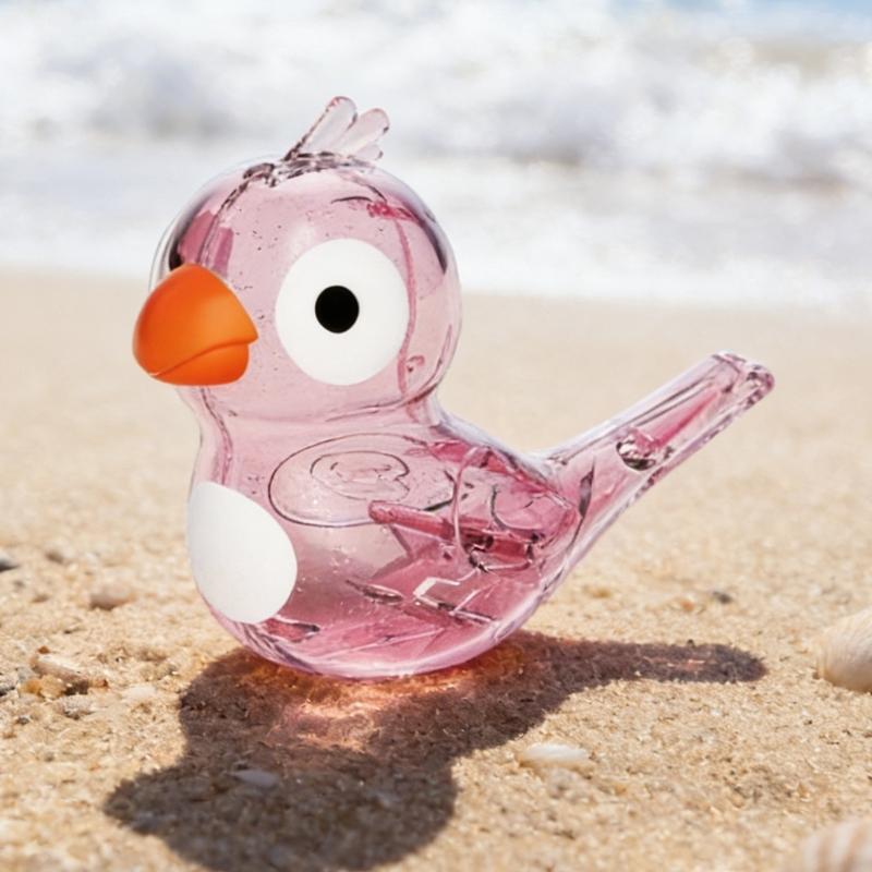2PCS Water Bird Whistles Funny Bird Call Sound Toy for Kids Musical Instrument Novelty Gift Travel Souvenir