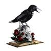 Creative 1358Pcs Crow Skull Magic Book Building Blocks Gothic Crossbones Home Decoration Assembly Bricks MOC Toys Halloween Gift