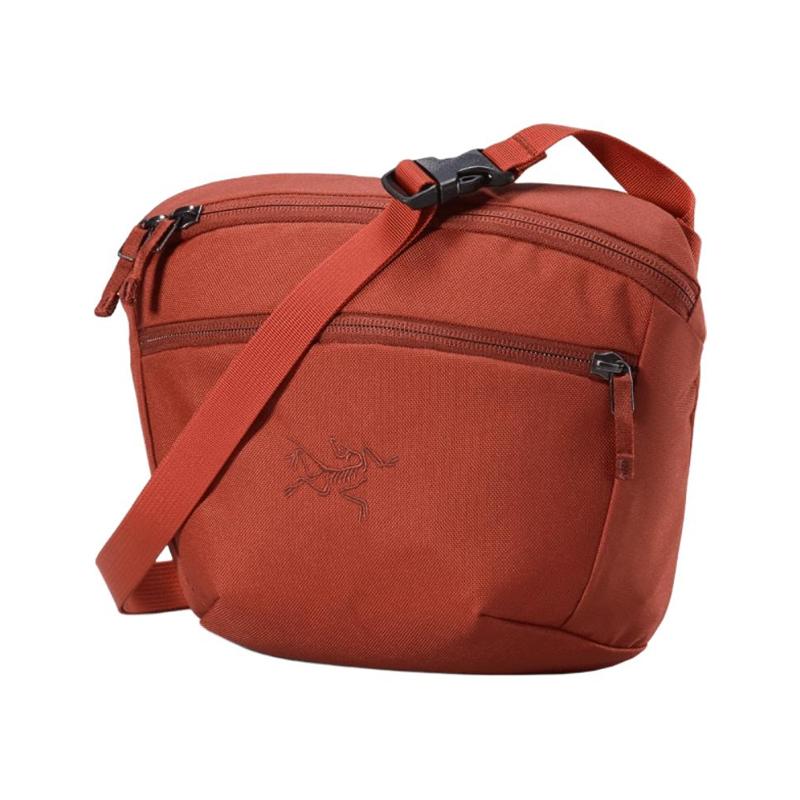 Arcteryx Mantis 2.5L Zipper Closure Logo Shoulder Crossbody Waist Bag Unisex bags Red ABOFUX8973-SQU