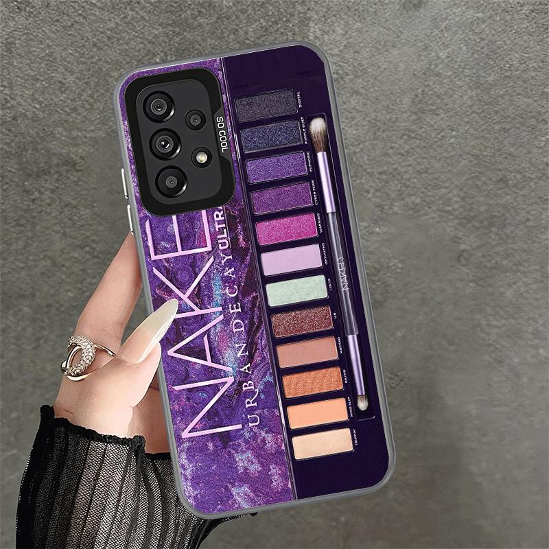 Makeup Eye Shadow Box Pattern Shockproof Phone Case for Samsung A17 A16 A15 A14 A37 A57 A36 A56 A26 A35 A55 A25 A34 A54 A24 A13