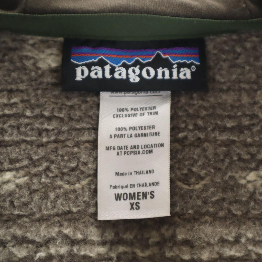 Patagonia Zip Hoodie XS Brown Outdoor 25085FA12 Women Used
