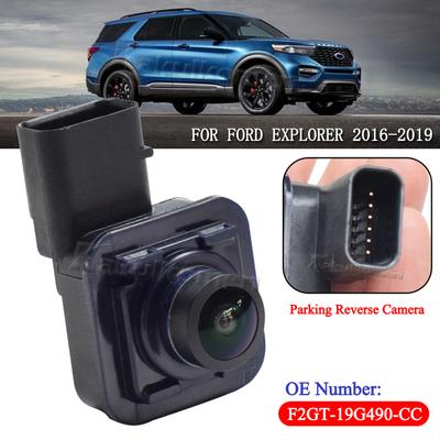 Vehicle Rear View Backup Parking Camera For 2016-2019 Ford Explorer F2GT-19G490-CC F2GT19G490CC With Moving Trajectory
