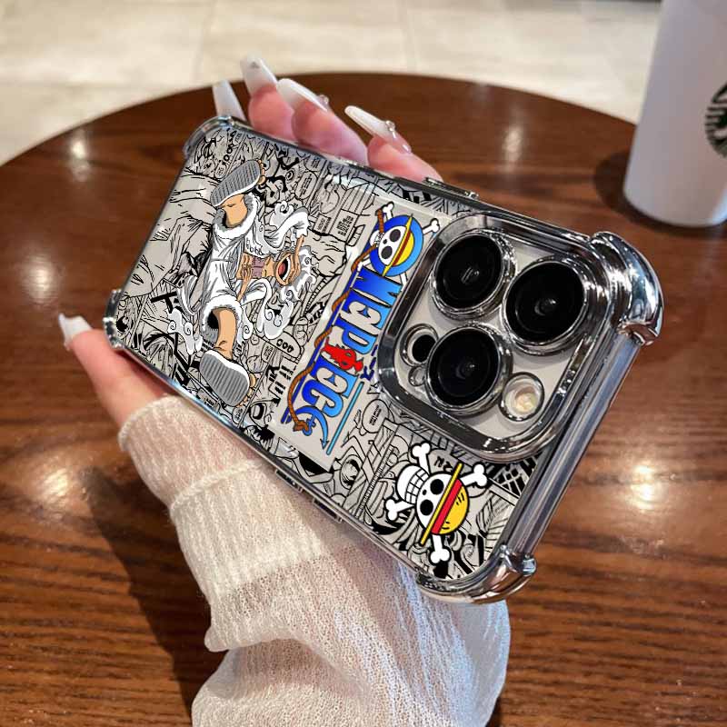 

Ones Pieces Luffys Zoros Phone Case For iPhone 17 17e 16e 16 15 14 13 12 11 Pro Max X XR XSMax 7 8 Mini Air Plus Anti-Fall iPhone 11