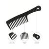 1pcs Large Wide-Tooth Comb, Smooth Styling For Long, Anti-Static, Suitable For Women And Men's Wet And Dry Hair Detangling Brush, Hair Comb