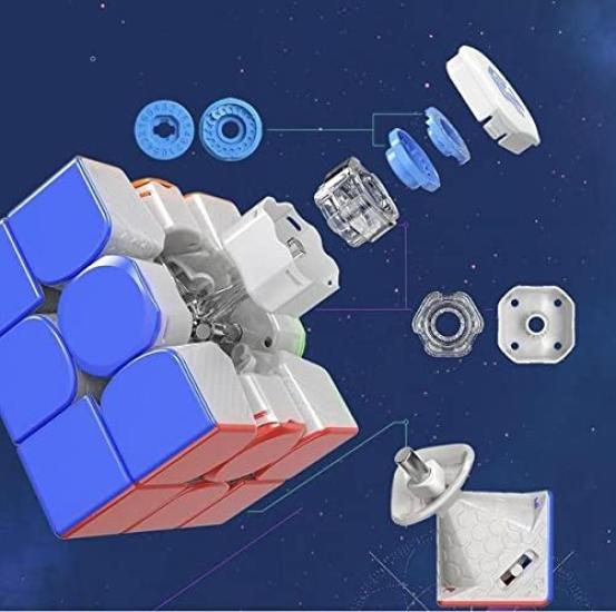 Kancharo GAN 12 Maglev Frosted Stickerless Cube Japanese Cube Guide Magnetic Competition Cube GANCUBE 3x3 Maglev [Includes & Pouch/Authentic Product]