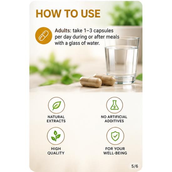 Yvonika ShelfiClin – Natural Support for Lung and Respiratory Health, 60 Capsules