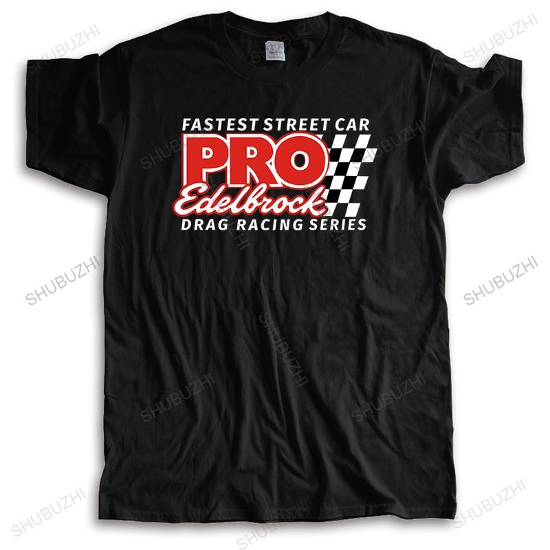 summer tshirt men brand teeshirt FASTEST STREET CAR DRAG RACING SERIES male High Quality streetwear tee shirts euro size